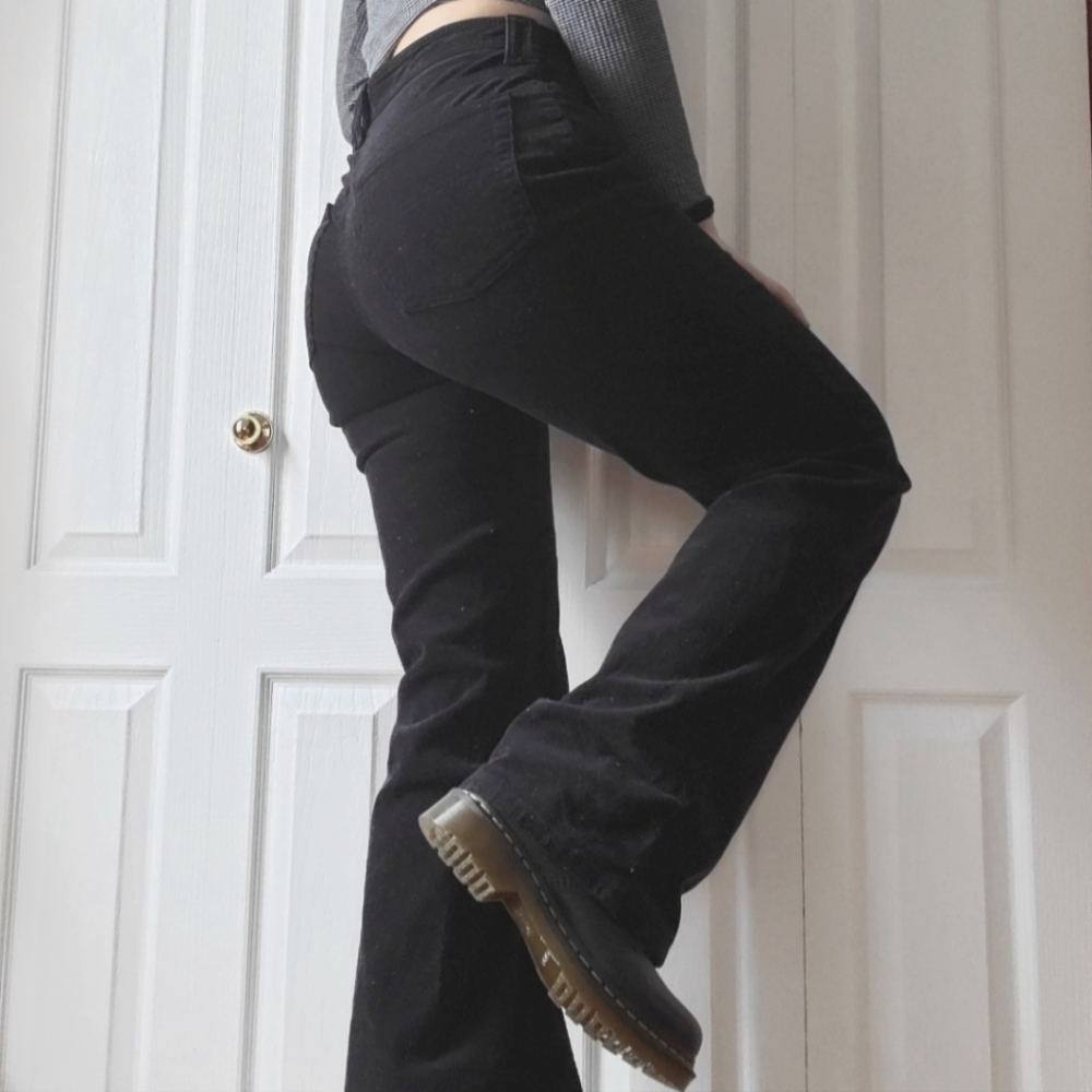 Tommy Hilfiger Black Corduroy Pants